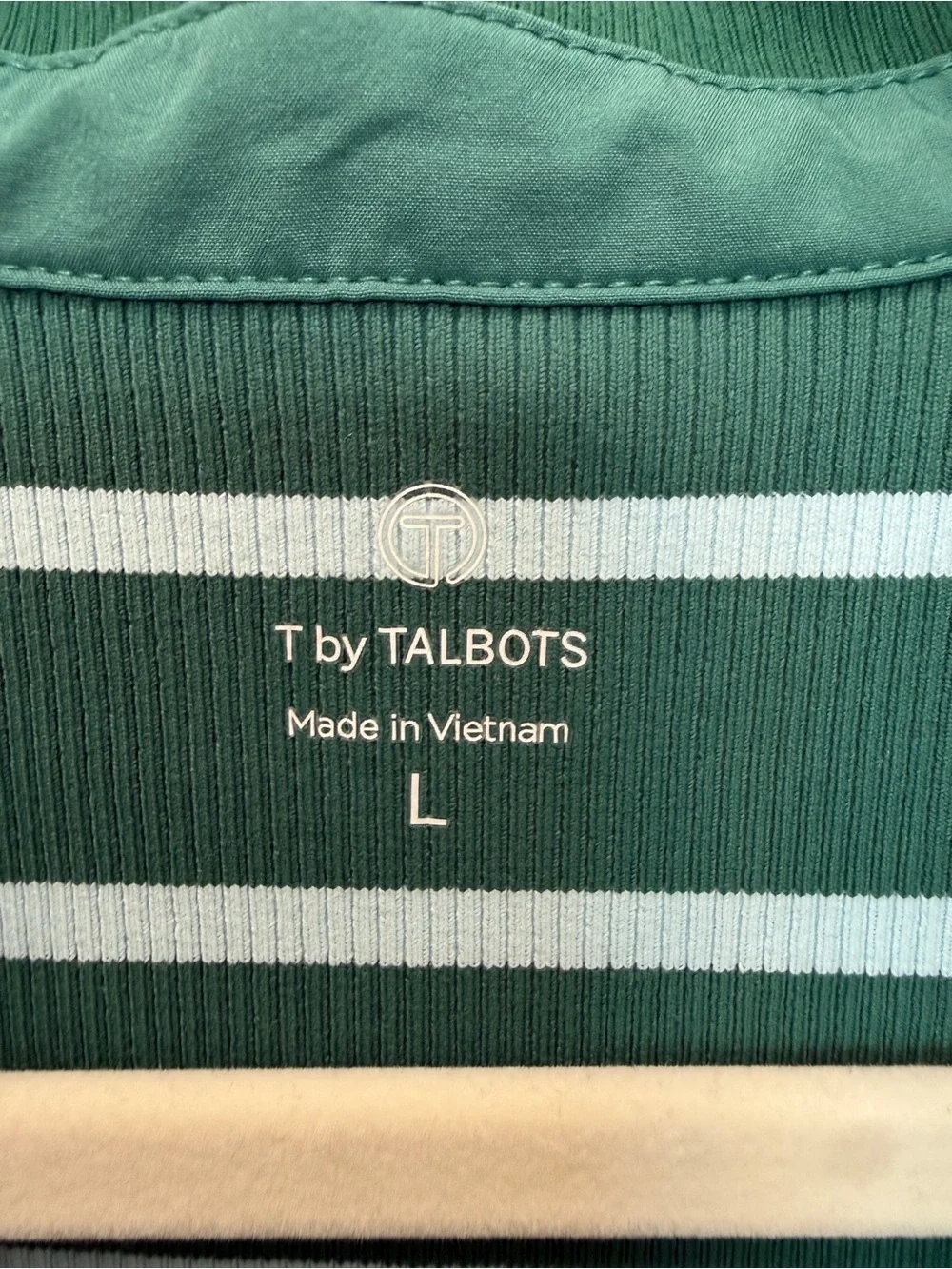 NWOT Talbots Mixed Media Polo Dress - Picture 4 of 5